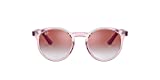 Ray-Ban Junior - Gafas de sol Unisex, Transparente Pink, 44