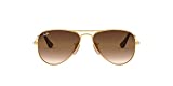 Ray-Ban 9506s Gafas de Sol, Gold, 50 Unisex-Niño