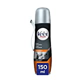 Veet Men Spray Depilatorio Masculino Rápido y Eficaz, piel normal, 150 ml
