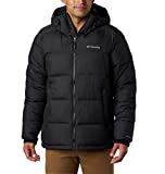 Columbia Pike Lake Hooded , Chaqueta con capucha Hombre, Negro (BLACK), L