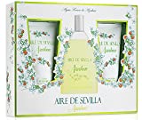Aire de Sevilla Set de Belleza Edición Azahar - Crema Hidratante Corporal, Eau de Toilette, Gel Exfoliante